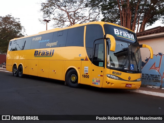 Aliança Tur Transporte de Passageiros e Turismo 1411 na cidade de Rio Verde, Goiás, Brasil, por Paulo Roberto Sales do Nascimento. ID da foto: 6154345.