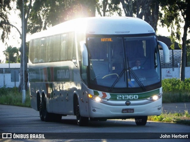 Empresa Gontijo de Transportes 21360 na cidade de Natal, Rio Grande do Norte, Brasil, por John Herbert. Número da foto: #6155253.