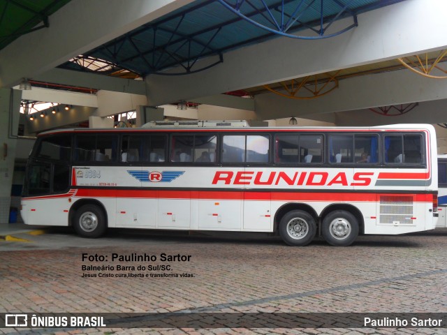 Reunidas Transportes Coletivos 9304 na cidade de Joinville, Santa Catarina, Brasil, por Paulinho Sartor. Número da foto: #6155965.