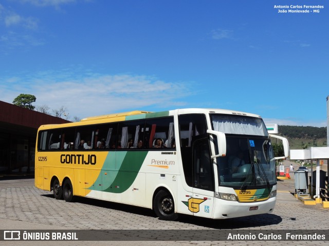 Empresa Gontijo de Transportes 12295 na cidade de João Monlevade, Minas Gerais, Brasil, por Antonio Carlos Fernandes. ID da foto: 6155713.