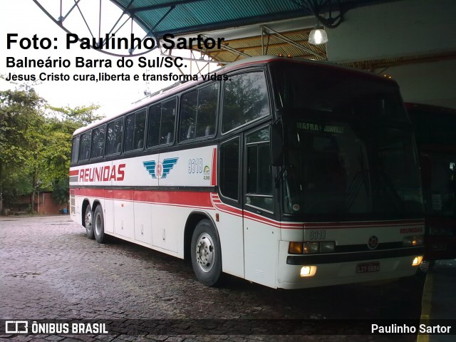 Reunidas Transportes Coletivos 9318 na cidade de Joinville, Santa Catarina, Brasil, por Paulinho Sartor. Número da foto: #6155969.