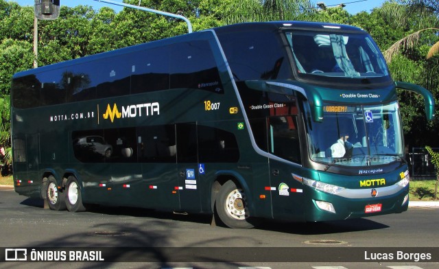 Viação Motta 18007 na cidade de Uberaba, Minas Gerais, Brasil, por Lucas Borges . Número da foto: #6156921.