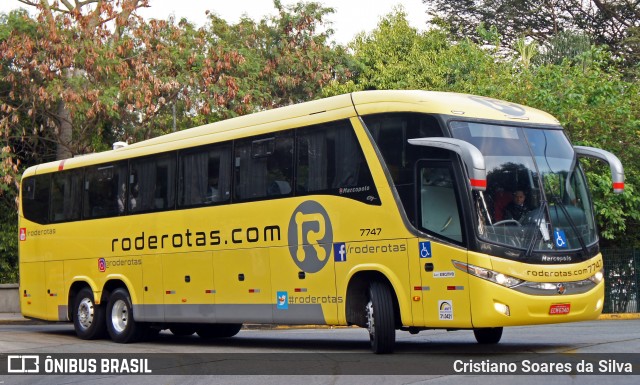 RodeRotas - Rotas de Viação do Triângulo 7747 na cidade de São Paulo, São Paulo, Brasil, por Cristiano Soares da Silva. ID da foto: 6155985.