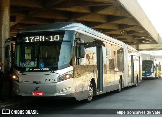 Sambaíba Transportes Urbanos 2 3154 na cidade de São Paulo, São Paulo, Brasil, por Felipe Goncalves do Vale. Número da foto: #6157436.