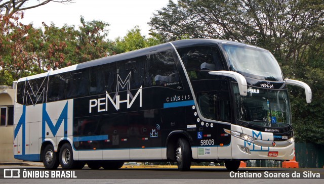 Empresa de Ônibus Nossa Senhora da Penha 58006 na cidade de São Paulo, São Paulo, Brasil, por Cristiano Soares da Silva. ID da foto: 6158821.