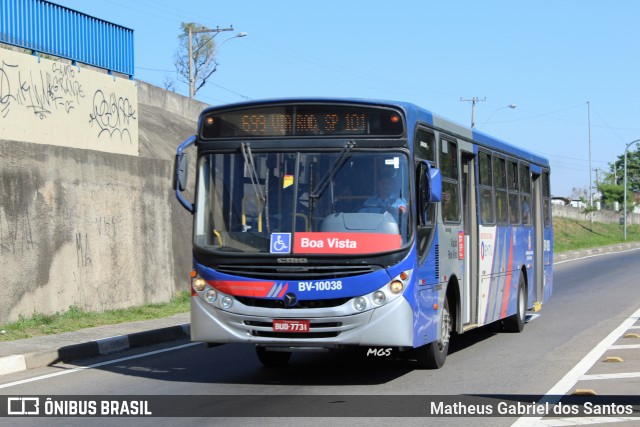 Viação Boa Vista BV-10038 na cidade de Campinas, São Paulo, Brasil, por Matheus Gabriel dos Santos. ID da foto: 6158559.