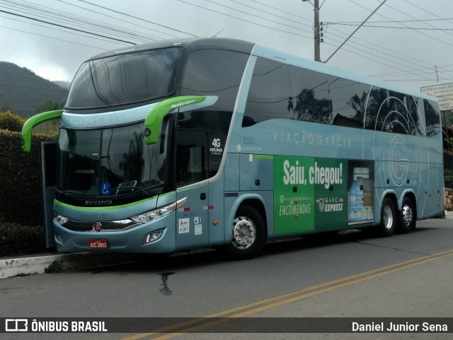 Viação Garcia 8521 na cidade de Ouro Preto, Minas Gerais, Brasil, por Daniel Junior Sena. Número da foto: #6157949.