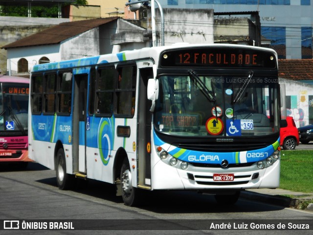 Expresso Nossa Senhora da Glória 02057 na cidade de Nova Iguaçu, Rio de Janeiro, Brasil, por André Luiz Gomes de Souza. Número da foto: #6158174.
