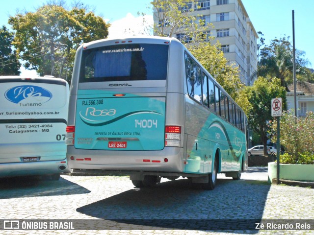 Rosa Turismo 14004 na cidade de Petrópolis, Rio de Janeiro, Brasil, por Zé Ricardo Reis. ID da foto: 6158138.