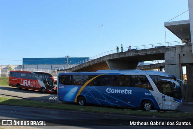 Viação Cometa 12209 na cidade de Campinas, São Paulo, Brasil, por Matheus Gabriel dos Santos. ID da foto: 6158534.