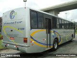 Paulotur Transporte e Turismo 2109 na cidade de Florianópolis, Santa Catarina, Brasil, por Bruno Barbosa Cordeiro. ID da foto: :id.