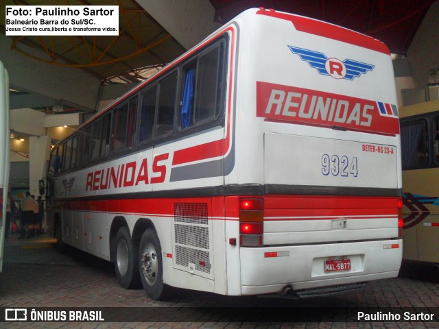 Reunidas Transportes Coletivos 9324 na cidade de Joinville, Santa Catarina, Brasil, por Paulinho Sartor. Número da foto: #6159220.