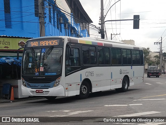 Caprichosa Auto Ônibus C27165 na cidade de Rio de Janeiro, Rio de Janeiro, Brasil, por Carlos Alberto de Oliveira Júnior. ID da foto: 6159570.