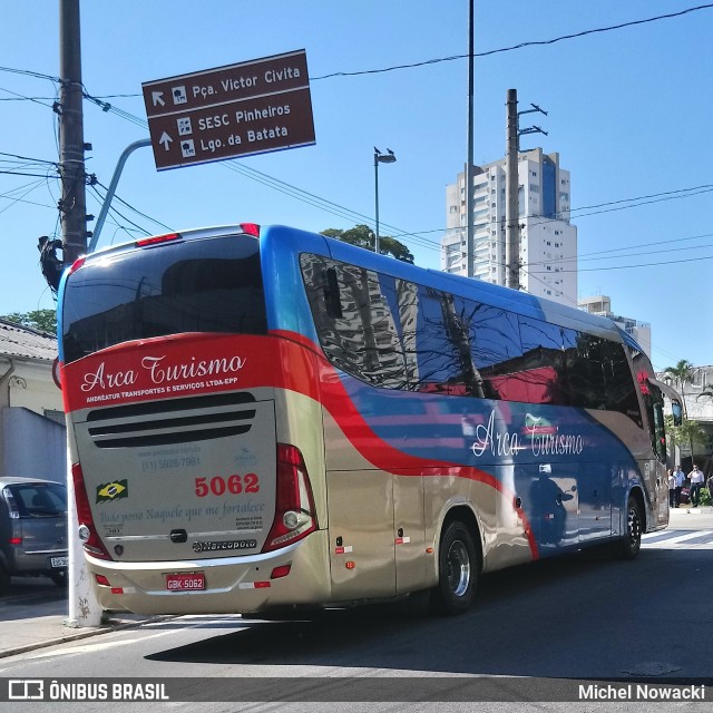 Arca Turismo 5062 na cidade de São Paulo, São Paulo, Brasil, por Michel Nowacki. ID da foto: 6160916.