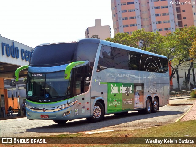 Viação Garcia 8551 na cidade de Sorocaba, São Paulo, Brasil, por Weslley Kelvin Batista. ID da foto: 6160088.