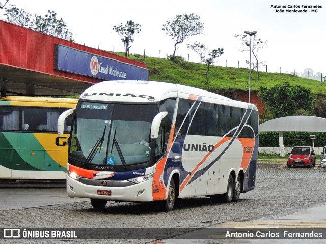 Expresso União 10260 na cidade de João Monlevade, Minas Gerais, Brasil, por Antonio Carlos Fernandes. Número da foto: #6159676.