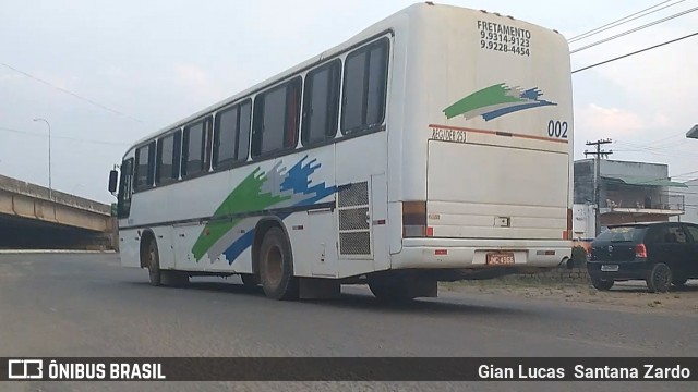 Ônibus Particulares 002 na cidade de Ji-Paraná, Rondônia, Brasil, por Gian Lucas  Santana Zardo. ID da foto: 6159327.