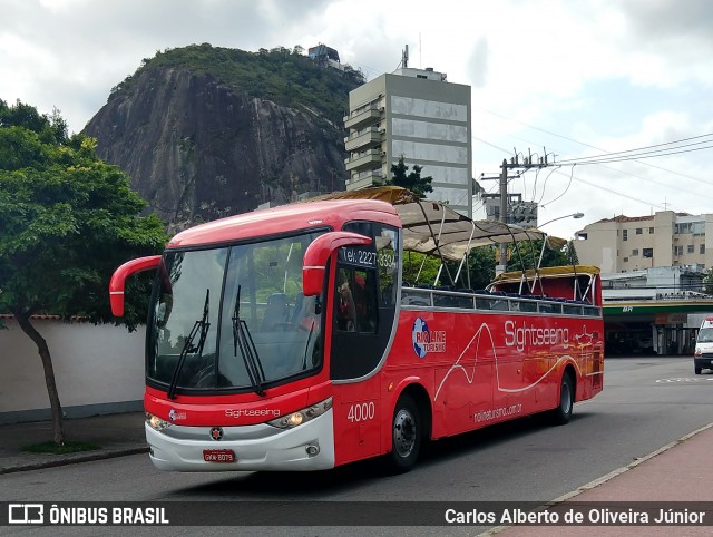 Rio Line Turismo 4000 na cidade de Rio de Janeiro, Rio de Janeiro, Brasil, por Carlos Alberto de Oliveira Júnior. ID da foto: 6161302.