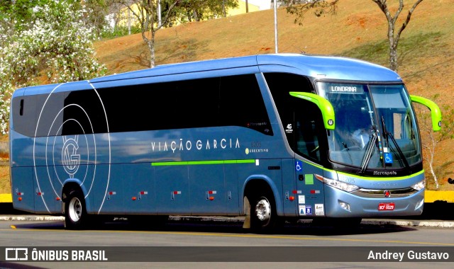 Viação Garcia 8205 na cidade de Brasil, por Andrey Gustavo. ID da foto: 6162673.