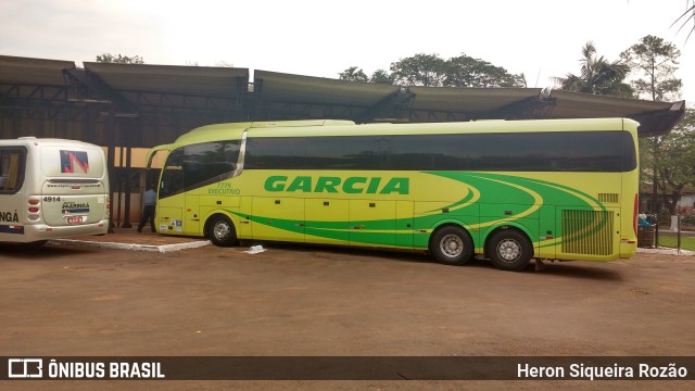 Viação Garcia 7779 na cidade de Barbosa Ferraz, Paraná, Brasil, por Heron Siqueira Rozão. ID da foto: 6162515.