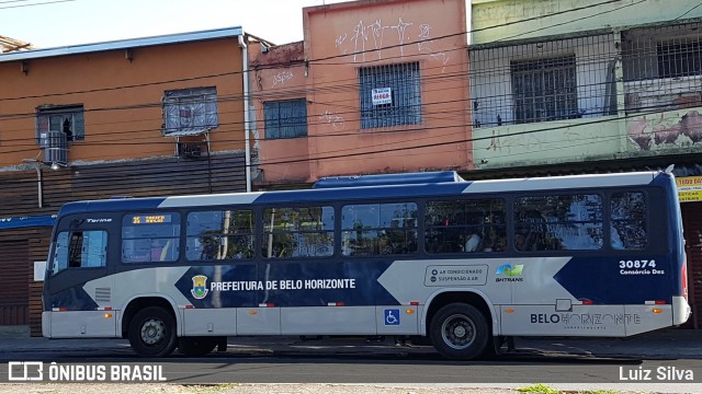 Independência > Trans Oeste Transportes 30874 na cidade de Belo Horizonte, Minas Gerais, Brasil, por Luiz Silva. Número da foto: #6161133.