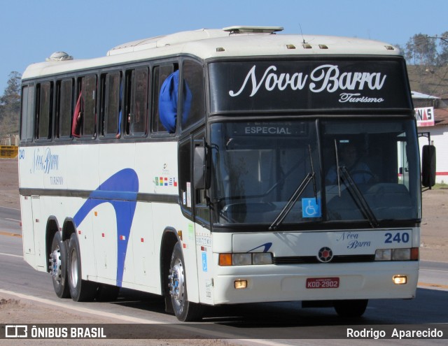 Nova Barra Turismo > Expresso Nova Barra Turística 240 na cidade de Conselheiro Lafaiete, Minas Gerais, Brasil, por Rodrigo  Aparecido. ID da foto: 6162331.