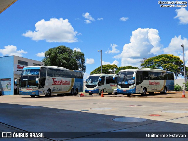 TransAcácia Turismo 3744 na cidade de Maringá, Paraná, Brasil, por Guilherme Estevan. ID da foto: 6161991.