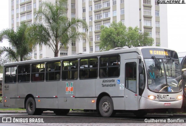 Viação Tamandaré 16L41 na cidade de Curitiba, Paraná, Brasil, por Guilherme Bomfim. ID da foto: 6162489.