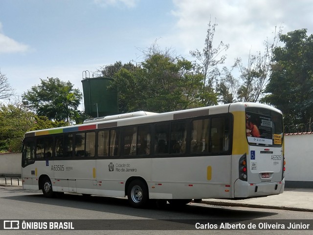 Erig Transportes > Gire Transportes A63505 na cidade de Rio de Janeiro, Rio de Janeiro, Brasil, por Carlos Alberto de Oliveira Júnior. ID da foto: 6161287.