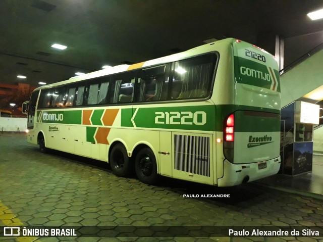 Empresa Gontijo de Transportes 21220 na cidade de Belo Horizonte, Minas Gerais, Brasil, por Paulo Alexandre da Silva. ID da foto: 6161616.