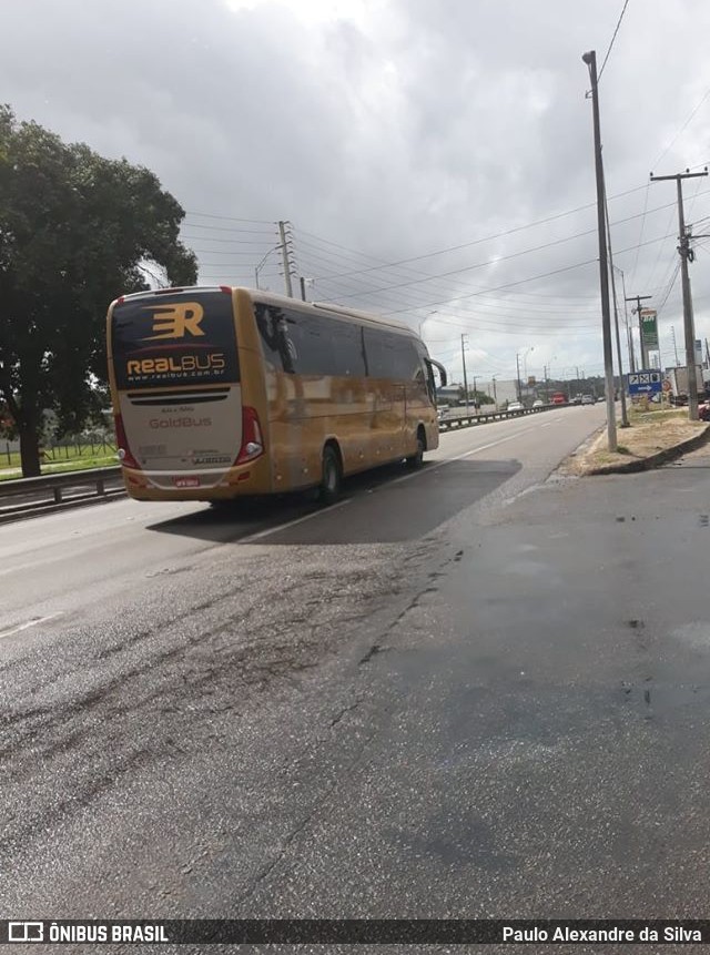 Expresso Real Bus 0288 na cidade de João Pessoa, Paraíba, Brasil, por Paulo Alexandre da Silva. Número da foto: #6161601.