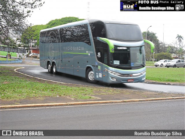 Viação Garcia 8401 na cidade de Rolândia, Paraná, Brasil, por Romílio Busólogo Silva . ID da foto: 6161916.