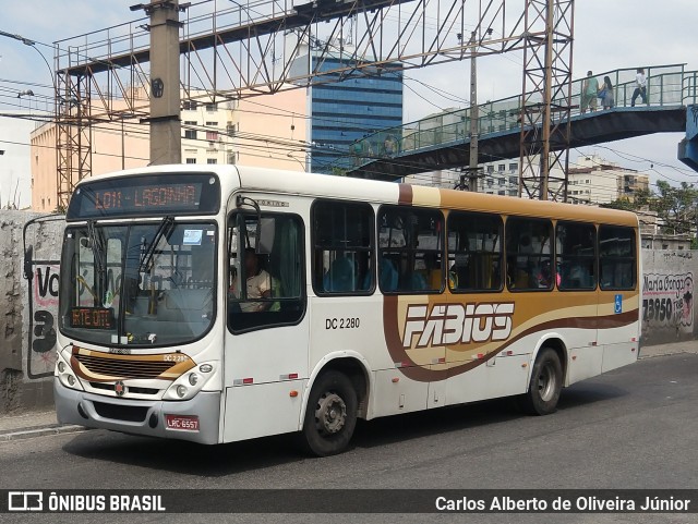 Transportes Fabio's DC 2.280 na cidade de Duque de Caxias, Rio de Janeiro, Brasil, por Carlos Alberto de Oliveira Júnior. Número da foto: #6161309.