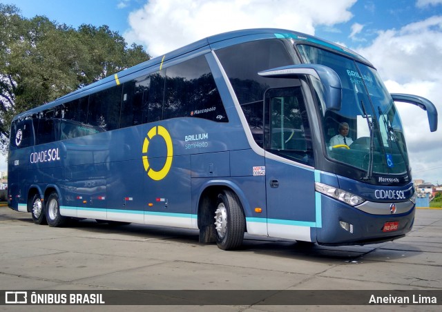Viação Cidade Sol 8200 na cidade de Itabuna, Bahia, Brasil, por Aneivan Lima. Número da foto: #6163903.