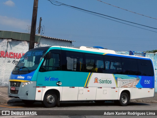 Guaiúba Transportes 15310 na cidade de Santos, São Paulo, Brasil, por Adam Xavier Rodrigues Lima. Número da foto: #6164135.