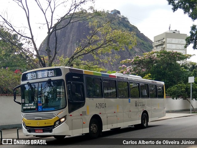 Empresa de Transportes Braso Lisboa A29024 na cidade de Rio de Janeiro, Rio de Janeiro, Brasil, por Carlos Alberto de Oliveira Júnior. Número da foto: #6163488.