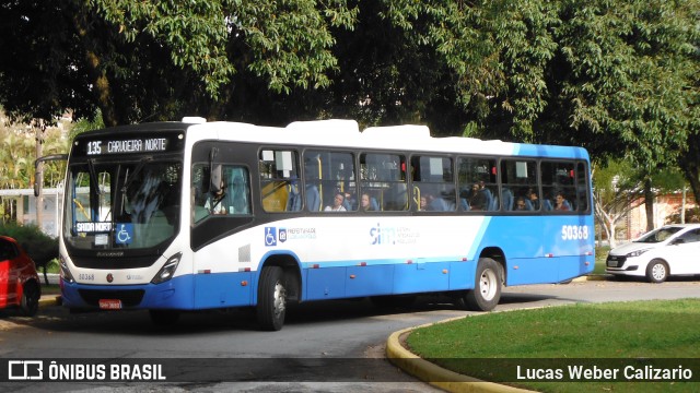 Transol Transportes Coletivos 50368 na cidade de Florianópolis, Santa Catarina, Brasil, por Lucas Weber Calizario. Número da foto: #6164416.