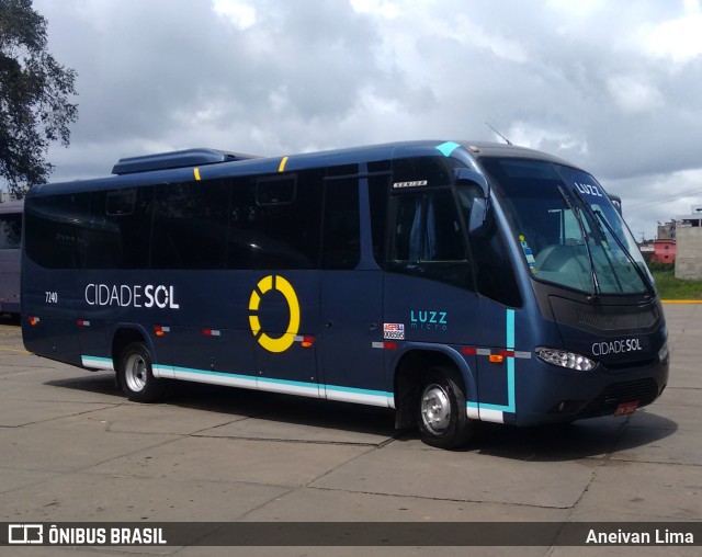 Viação Cidade Sol 7240 na cidade de Itabuna, Bahia, Brasil, por Aneivan Lima. Número da foto: #6163873.