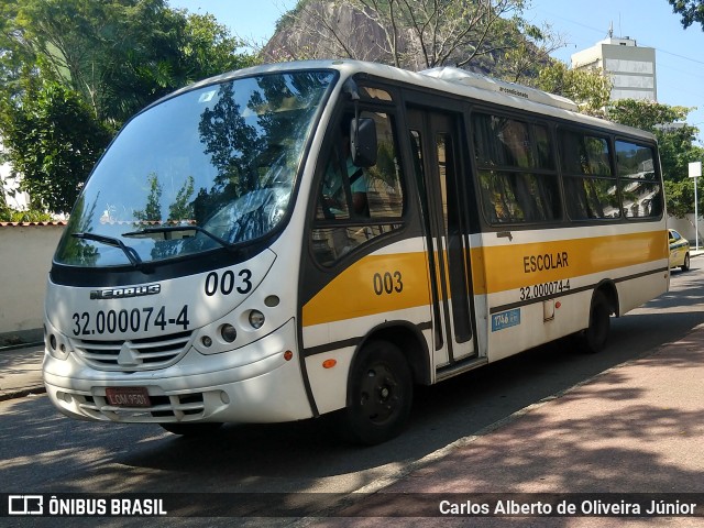 RP Transportes 074-003 na cidade de Rio de Janeiro, Rio de Janeiro, Brasil, por Carlos Alberto de Oliveira Júnior. ID da foto: 6163484.