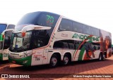 Empresa de Transportes Andorinha 7306 na cidade de Corumbá, Mato Grosso do Sul, Brasil, por Márcio Douglas Ribeiro Venino. Número da foto: #:id.