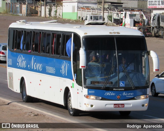 Rio Novo Turismo 2400 na cidade de Conselheiro Lafaiete, Minas Gerais, Brasil, por Rodrigo  Aparecido. Número da foto: #6166723.