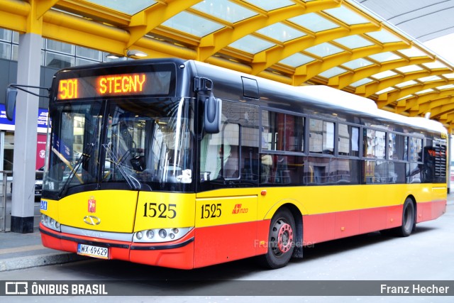 MZA - Miejskie Zakłady Autobusowe 1525 na cidade de Warsaw, Masovian, Polônia, por Franz Hecher. Número da foto: #6165928.