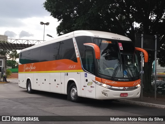 Viação Vale do Tietê 845 na cidade de São Paulo, São Paulo, Brasil, por Matheus Mota Rosa da Silva. ID da foto: 6165970.