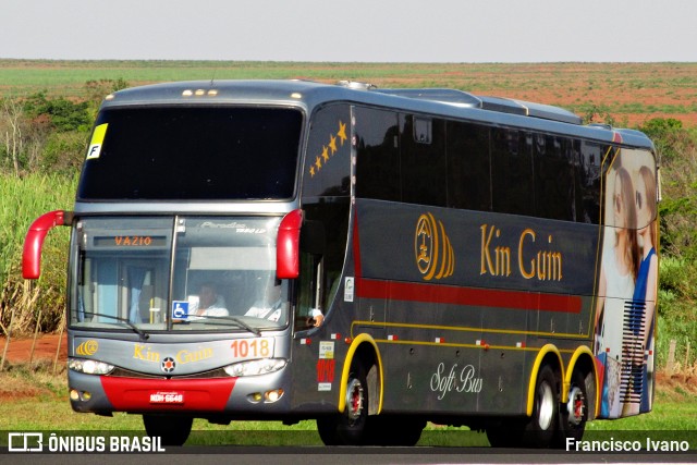 Kin-Guin Turismo e Transporte 1018 na cidade de Rancharia, São Paulo, Brasil, por Francisco Ivano. Número da foto: #6166329.
