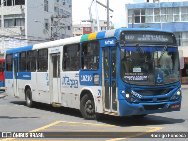 Concessionária Salvador Norte - CSN Transportes 10210 na cidade de Salvador, Bahia, Brasil, por Rodrigo Fonseca. ID da foto: 6168026.