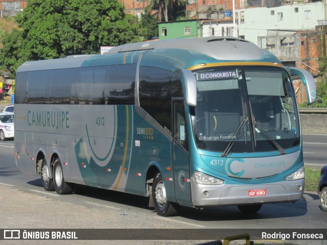 Auto Viação Camurujipe 4312 na cidade de Salvador, Bahia, Brasil, por Rodrigo Fonseca. Número da foto: #6168047.