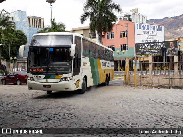 Empresa Gontijo de Transportes 12615 na cidade de Governador Valadares, Minas Gerais, Brasil, por Lucas Andrade Littig. ID da foto: 6167239.