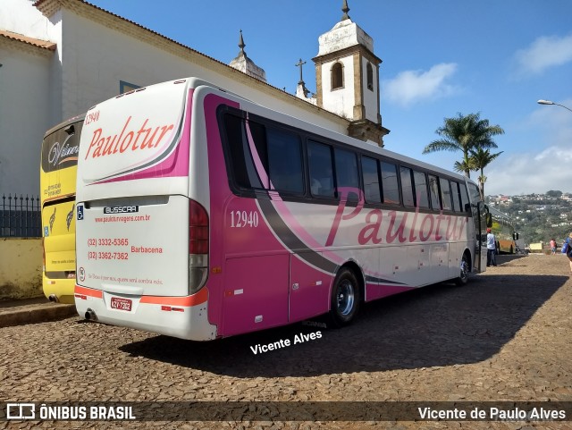 Paulotur 12940 na cidade de Congonhas, Minas Gerais, Brasil, por Vicente de Paulo Alves. ID da foto: 6167469.