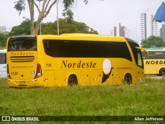 Viação Nordeste 1720 na cidade de Natal, Rio Grande do Norte, Brasil, por Allan Jefferson. ID da foto: 6168917.