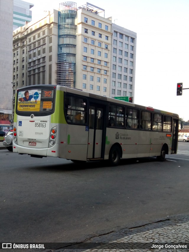 Viação Nossa Senhora de Lourdes B58163 na cidade de Rio de Janeiro, Rio de Janeiro, Brasil, por Jorge Gonçalves. Número da foto: #6167333.